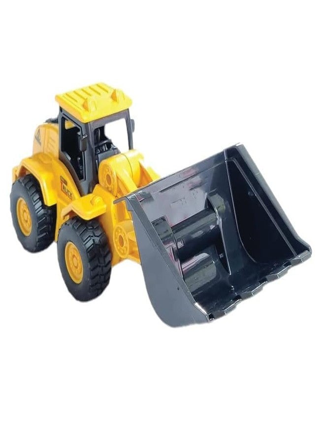 AHBHT New Plastic Excavator Bulldozer Truck Construction Toys Engineer Vehicle Trucks Pushdozer Toy for Kids (MultiCoor) (210-18_Excavator) - Image 4